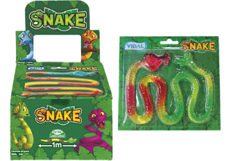 Display 11 Snake Jelly VIDAL