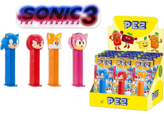 P.12 figurines PEZ SONIC