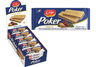 B.20 gaufrettes POKER CHOCO