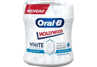 B.6 BOTTLE ORAL-B WHITE menthe fraîche