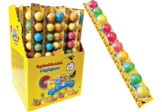 B.60 blisters billes gum CRAZY GUMMY