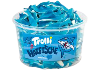 Tubo 150 requins TROLLI