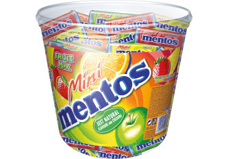 Tubo 120 mini MENTOS Fruit mix