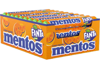 B.40 rouleaux MENTOS FANTA