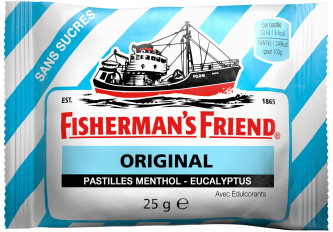 B. 24 étuis FISHERMAN'S bleu