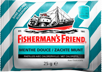 B. 24étuis FISHERMAN'S menthe douce