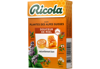 B.20 étuis RICOLA 50gr Douceur miel
