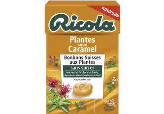 B.20 étuis RICOLA Plantes caramel