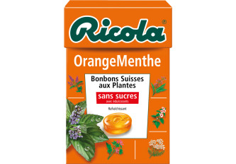 B.20 étuis RICOLA Orange menthe