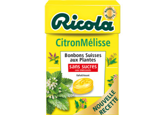 B.20 étuis RICOLA Citron & Mélisse