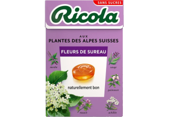 B.20 étuis RICOLA 50gr Fleur de sureau