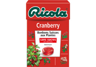 B.20 étuis RICOLA Cranberry