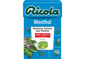 B.20 étuis RICOLA  50gr Menthol