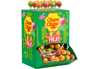 TUBO 150 CHUPA CHUPS FRUITS