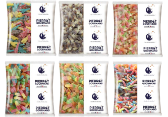 Colis 6 sacs 1KG PIERROT GOURMAND