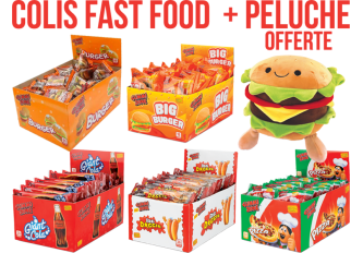 Colis FIZZY 8 boites FAST FOOD