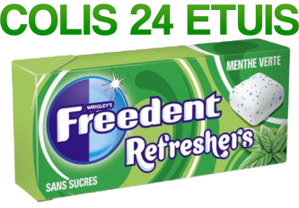 B.24 ETUIS FREEDENT REFRESHERS CHLORO