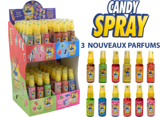Display 60 candy spray cocktails