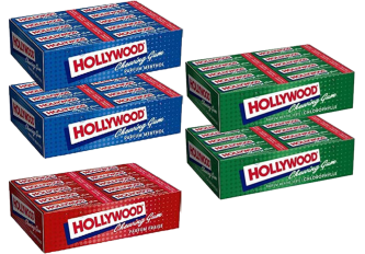 Colis 5 B.20 étuis 11 tablettes HOLLYWOOD