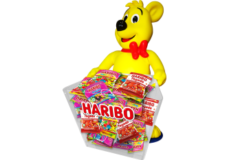Présentoir GOLDBEAR 3D + 720 mini sachets