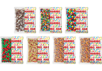 Colis HARIBO vrac 6+1 veggie