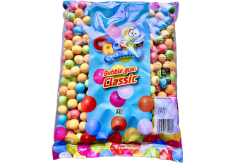 Sac 1kg billes gum CRAZY GUMMY