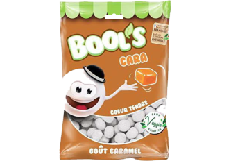 B.18 sachets BOOL'S Caramel 100gr