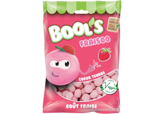 B.18 sachets BOOL'S Fraise 100gr