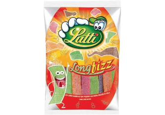 B.18 sachets LUTTI LONG FIZZ 100gr