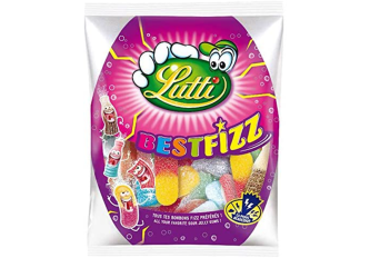 B.14 sachets LUTTI "BEST FIZZ" 100gr