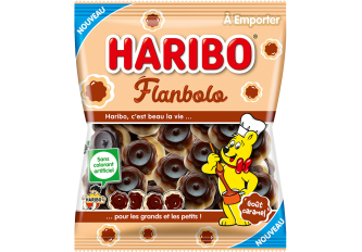 C.30 sachets HARIBO FLANBOLO 100gr