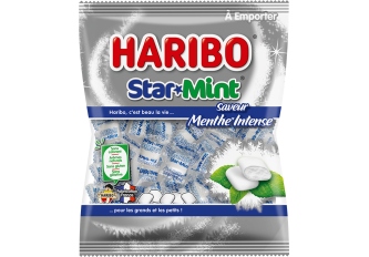 C. 30 sachets HARIBO Starmint 100gr