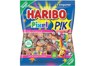 C.24 sachets HARIBO  PIXEL PIK 100gr