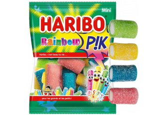 C.30 sachets Haribo Rainbow Pik