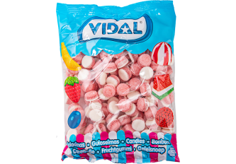 Sac 167 fondants fraise 1kg VIDAL