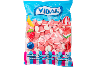 Sac 167 Bisous fraise 1kg VIDAL