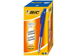 B.50 STYLO BIC CLIC M10 BLEU