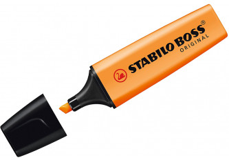 B. 10 surligneurs STABILO BOSS orange