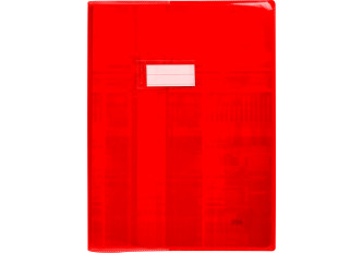 PROTEGE CAHIER 24x32 CRISTAL ROUGE