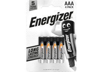 B.20 Bilsters 4 piles ENERGIZER LR03