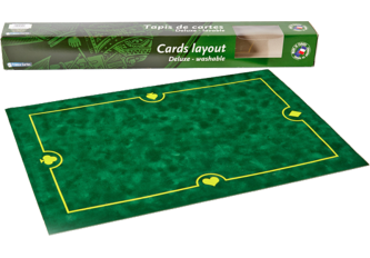 TAPIS DE CARTES GRIMAUD 40x60CM VERT