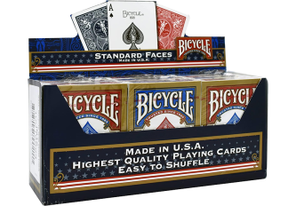 B.12 JEUX 54 cartes BICYCLE RIDER STD