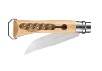 Couteau OPINEL N°10 TIRE-BOUCHON DECAPSULEUR