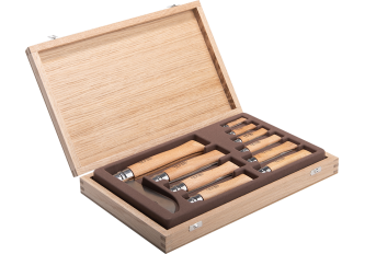 Coffret 12 couteaux OPINEL INOX N2->N12