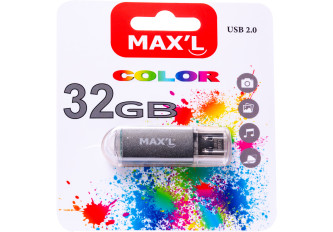 Clé usb 32Go MAX'L COLOR 2.0