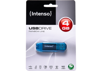 Clé usb 4Go INTENSO RAINBOW