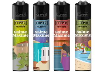 B.48 briquets MY CLIPPER large CP11 STE MAXIME