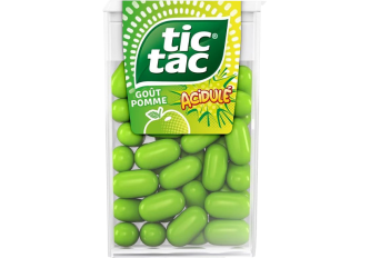 B.24 étuis TIC TAC POMME