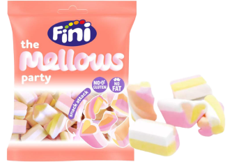 B.12 sachets FINI Mellows Party 80gr