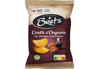 C.10 chips BRETS 125G Confit d'oignon au vinaigre balsamique
